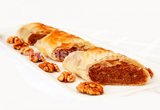 desszert Almás diós rétes