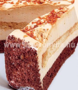 desszert Karamellás torta