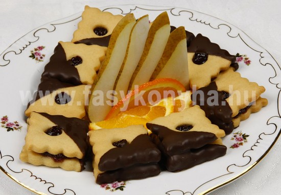 desszert Áfonyával töltött finomság