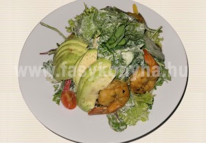 előétel Avokádós királyrák saláta