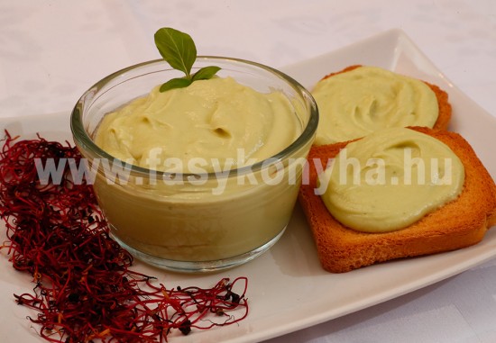 előétel avokádókrém