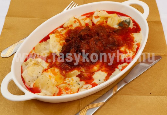 foetel Burgonyafőzelék marhapörkölttel
