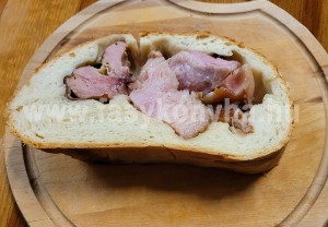 foetel Kenyérben sült csülök