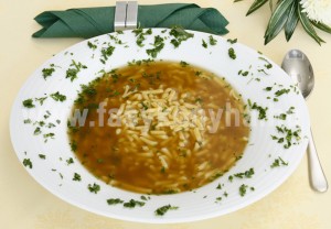 leves Csontleves csigatésztával 