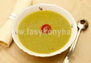 leves Cukorborsó krémleves