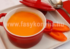 leves Narancsos sárgarépa krémleves